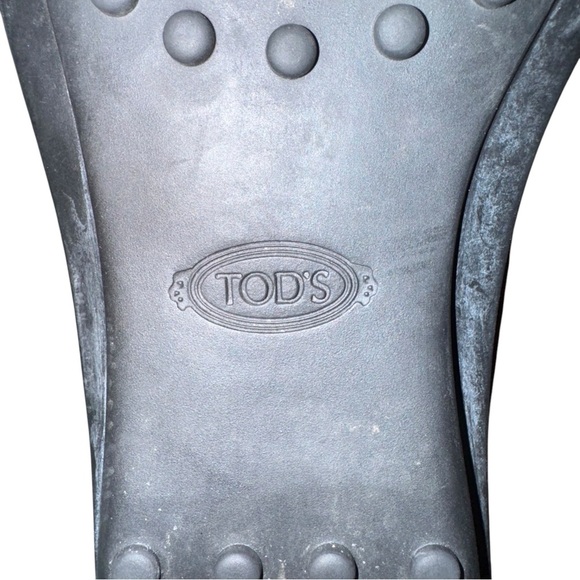 TOD’S Quinn Guiana Beatles Suede Ankle Boots Brown Size 6 - Picture 14 of 14